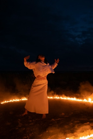 A beginner witch begins her journey to connect through fire and blazing passion to celebrate life and fertility on Beltane. 