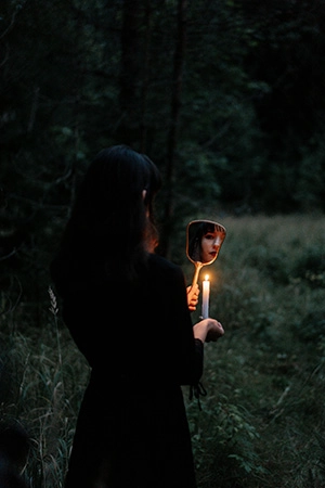 A beginner witch about to embark on her mystical and magickal journey!